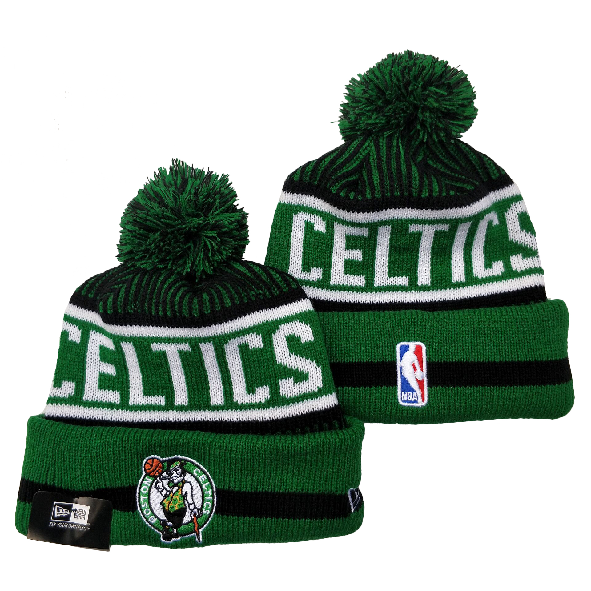 Boston Celtics Knit Hats 003